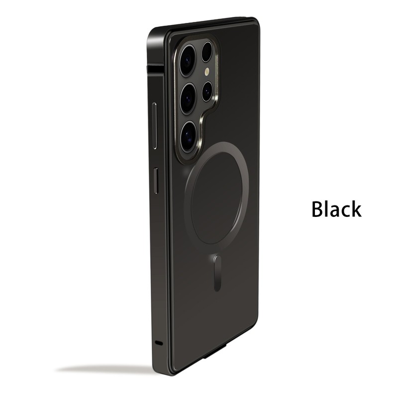Phone Case For Samsung Galaxy S25 Ultra Magnetic Shockproof Aluminum Metal Cover gallery
