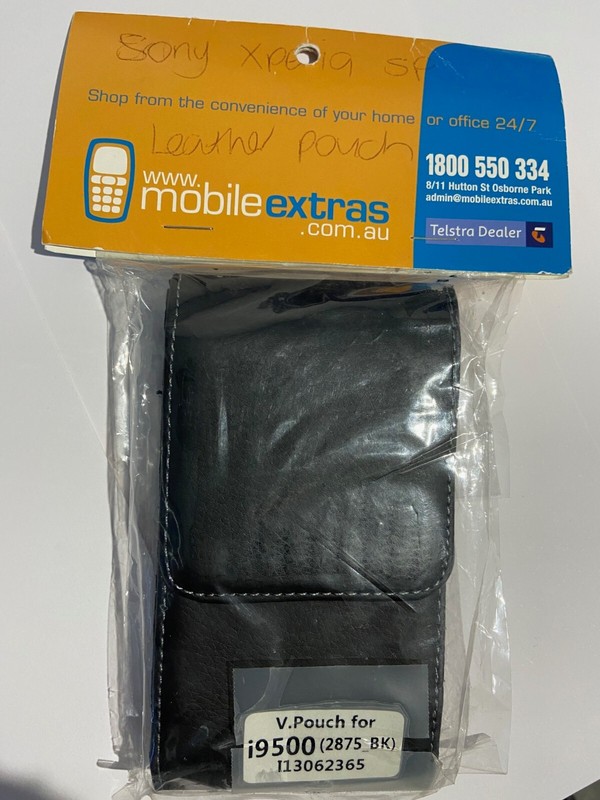 Sony Xperia SP Universal Vertical Slip-in Leather Pouch with Belt Clip I13062365