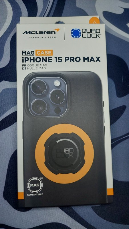 Quad Lock • McLaren Edition • iPhone 15 PRO MAX
