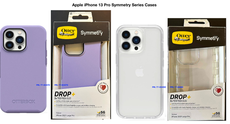 OTTERBOX iPhone 13 Pro (6.1″) Case Symmetry Series (Multiple Colors) Authentic