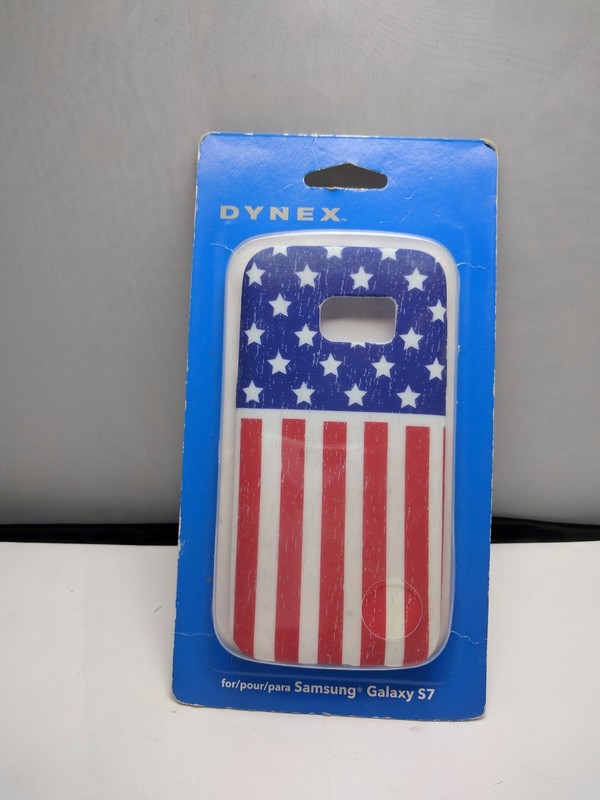 Dynex -United States of America Flag Back Cover for Samsung Galaxy S7 -U.S. Blue