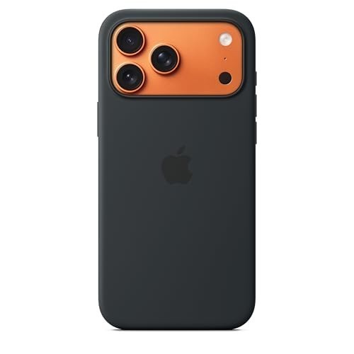 Original Apple iPhone 17 Pro Max Silicone Case with MagSafe – Black