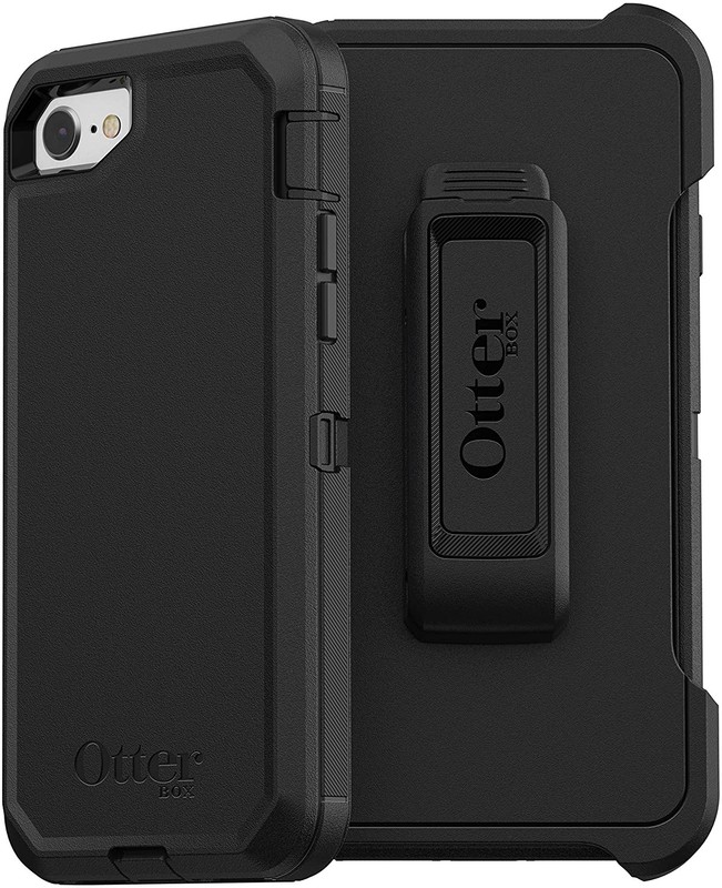 OtterBox DEFENDER SERIES Case for iPhone SE (2nd gen) / iPhone 8/7 – Black