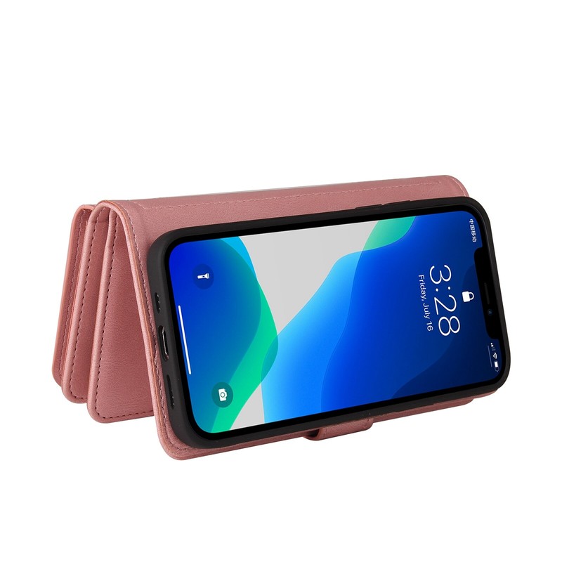 Retro Leather Card Zipper Wallet Case Cover for iPhone 13 14 15 Pro Max 12 11 8 gallery