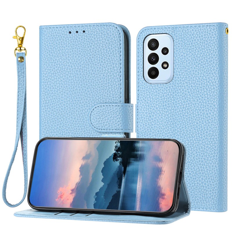 Strap Leather Wallet Phone Case For Huawei P90 P50 P60 P40 Mate 60 Nova 15 14 9