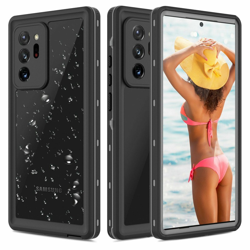 For Samsung Note20 Ultra/S20/S10/S9 Waterproof Hybird Screen Full Protector Case