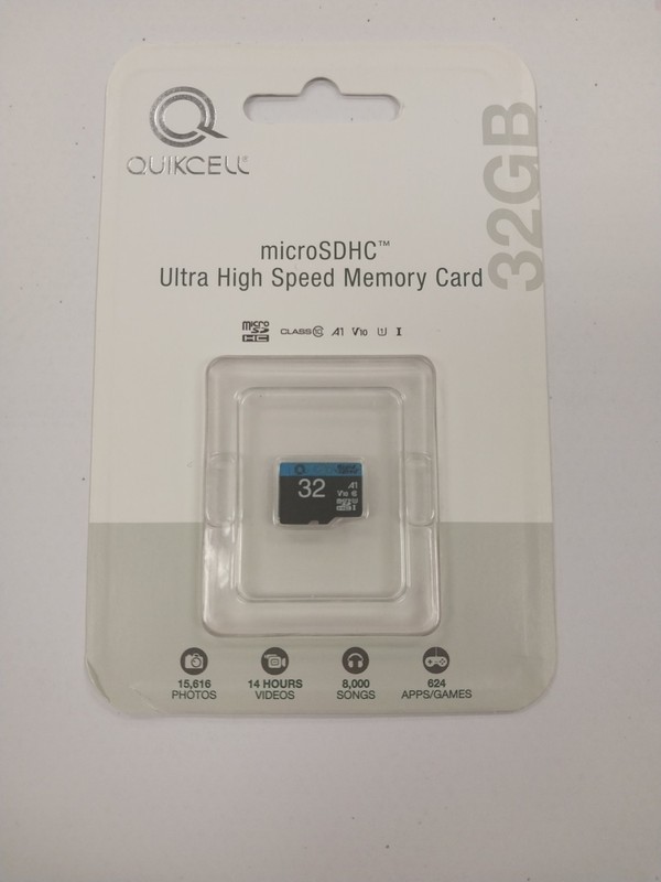 quikcell 32GB - qcsd32 microsdhc ultra high speed memory card