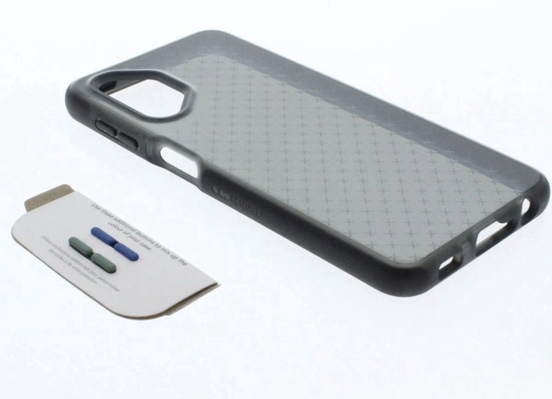 Tech21 Evo Check Case for Galaxy A32 5G Smoke Black gallery