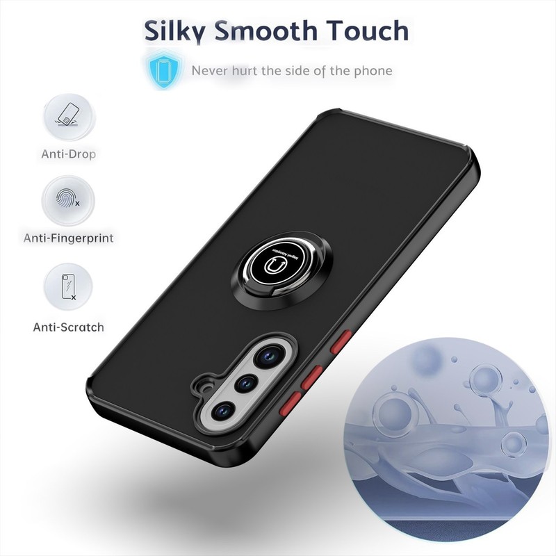 For Samsung Galaxy "A" Series Shockproof Magnetic Ring Stand Rugged Phone Case gallery