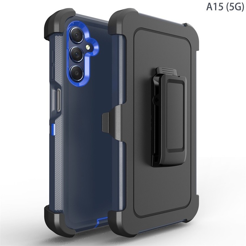 For Samsung Galaxy A15 5G Cell Phone Case Shockproof Heavy Duty Cover+Belt Clip gallery