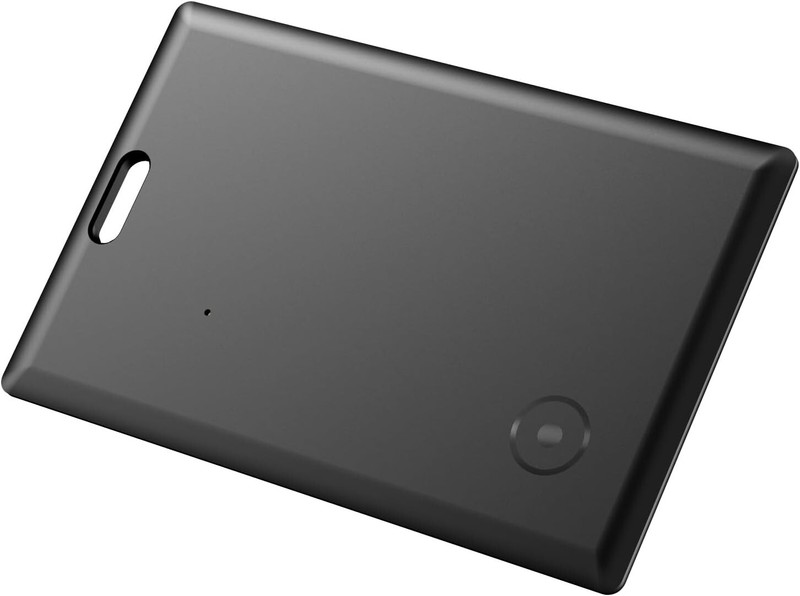 Ultra-Thin Wallet Tracker Card Compatible with Apple Find My – Easily Find My..