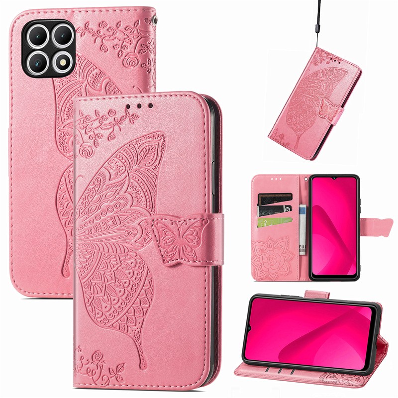 Rugged Magnetic PU Leather Glossy Case Cover For T-Mobile REVVL 7 Pro 5G gallery