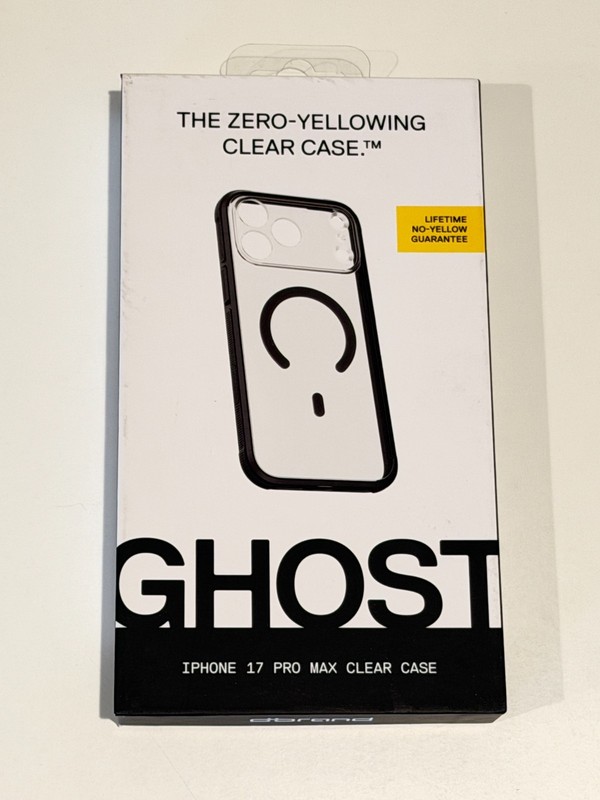 dbrand Ghost Case with Magsafe for iPhone 17 Pro Max – Clear