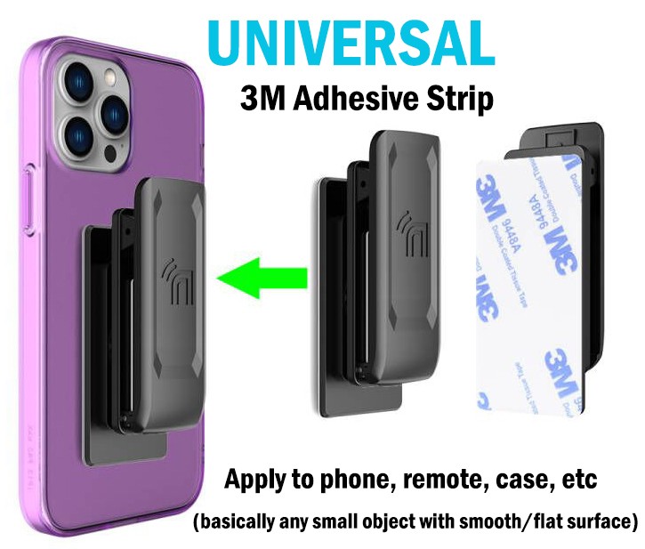 2-Pack Universal Belt Clip for Cell Phone, iPhone, Flip Phone, iPod, Remote, etc gallery
