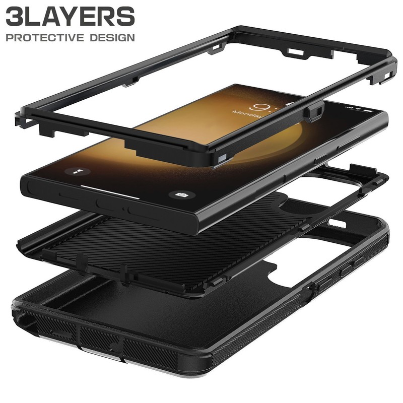 For Samsung Galaxy S23 FE S23 Ultra S23+ 5G Case Rugged Cover / Screen Protector gallery