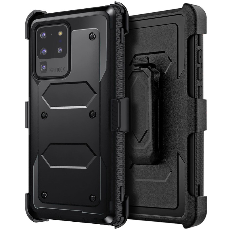 For Samsung Galaxy S20/S20+/S20 Ultra/S20 FE Shockproof Case Cover /Clip Holster