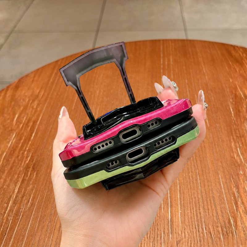 3D Race Sport Car Phone Case With Stand for iPhone 17 16 15 14 13 12 11 Pro Max gallery