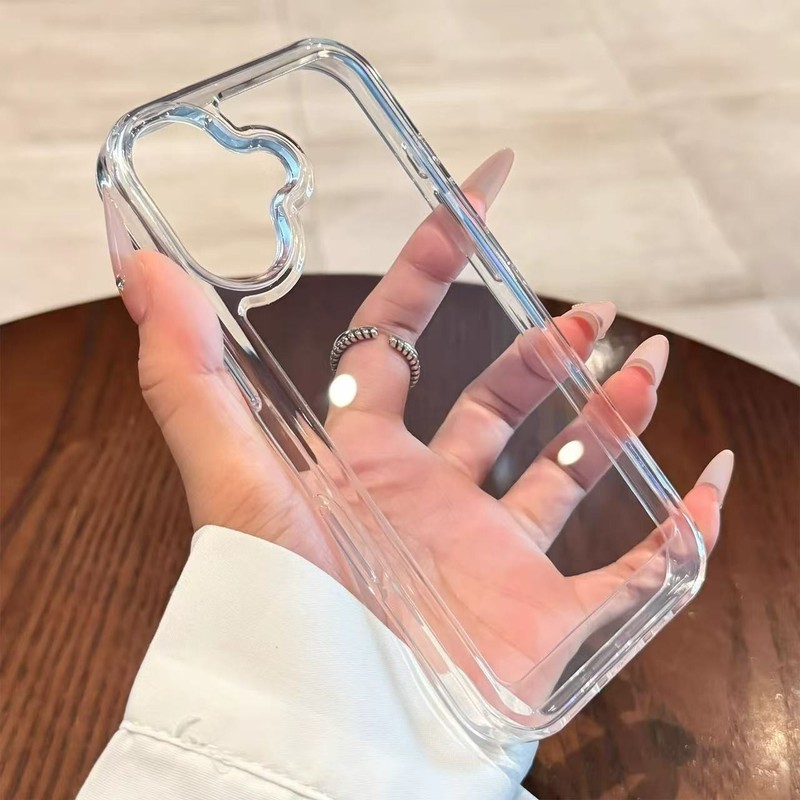 For iPhone 17 Pro Max 17 Pro Air Clear Case Shockproof Slim Rugged Bumper Cover