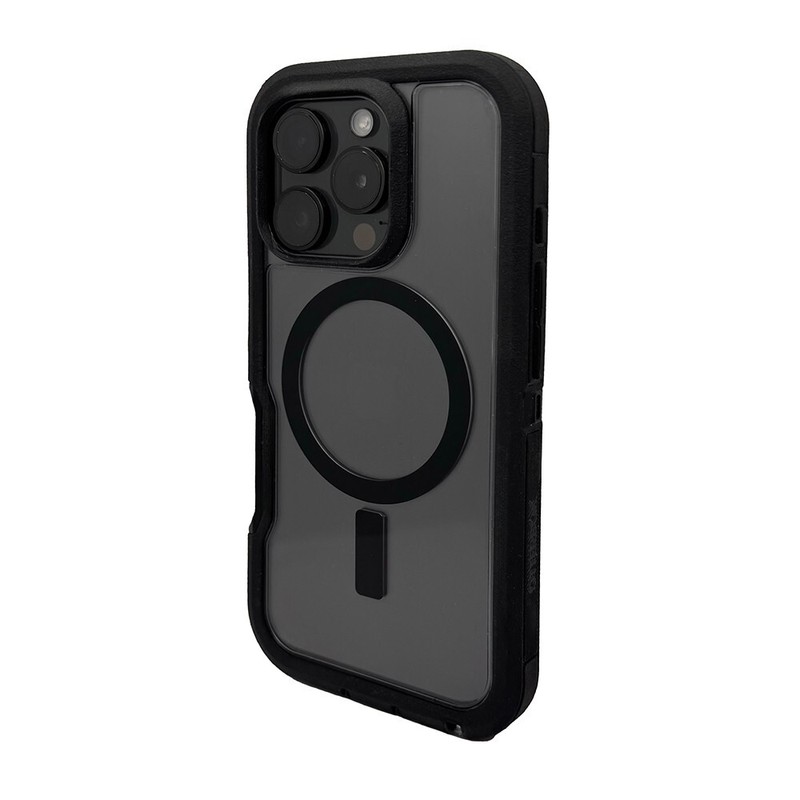 OtterBox Defender XT MagSafe Series Case For Apple iPhone 16 Pro Clear/Black gallery