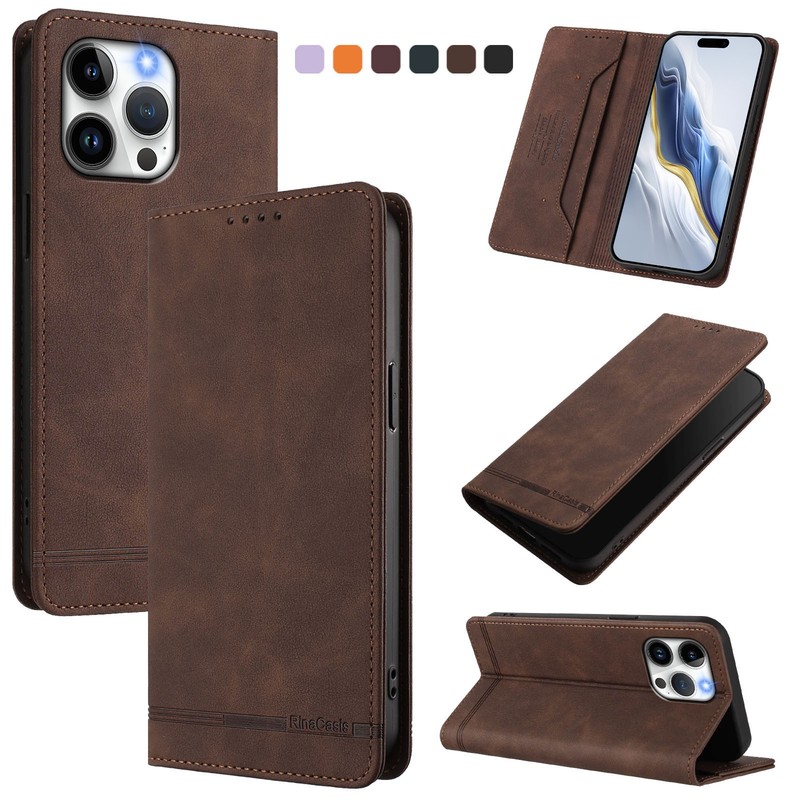 Magnetic Leather Card Wallet Case For Motorola Infinix Flip Stand Phone Cover