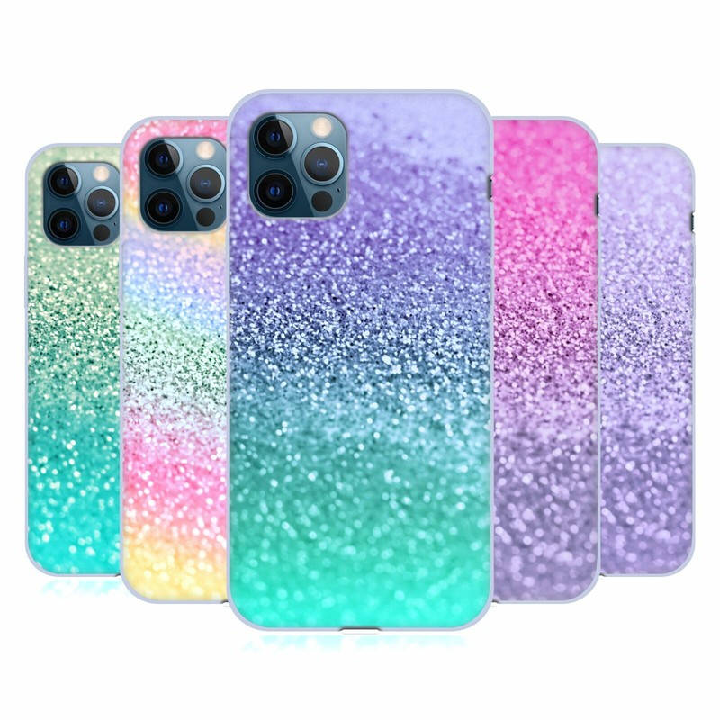 MONIKA STRIGEL GLITTER COLLECTION SOFT GEL CASE FOR APPLE iPHONE PHONES