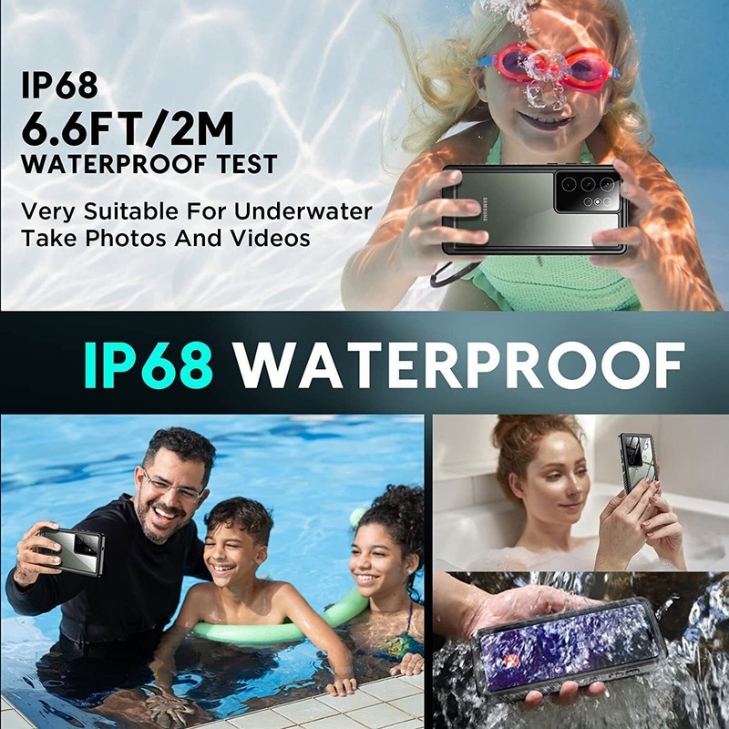 Full Body Shockproof Military Drop Proof IP68 Underwater Case For Samsung Galaxy gallery
