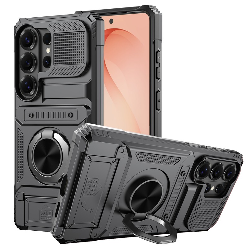 For Samsung S26 Ultra Armor Case 360 Ring Kickstand & Military-Grade Protection gallery