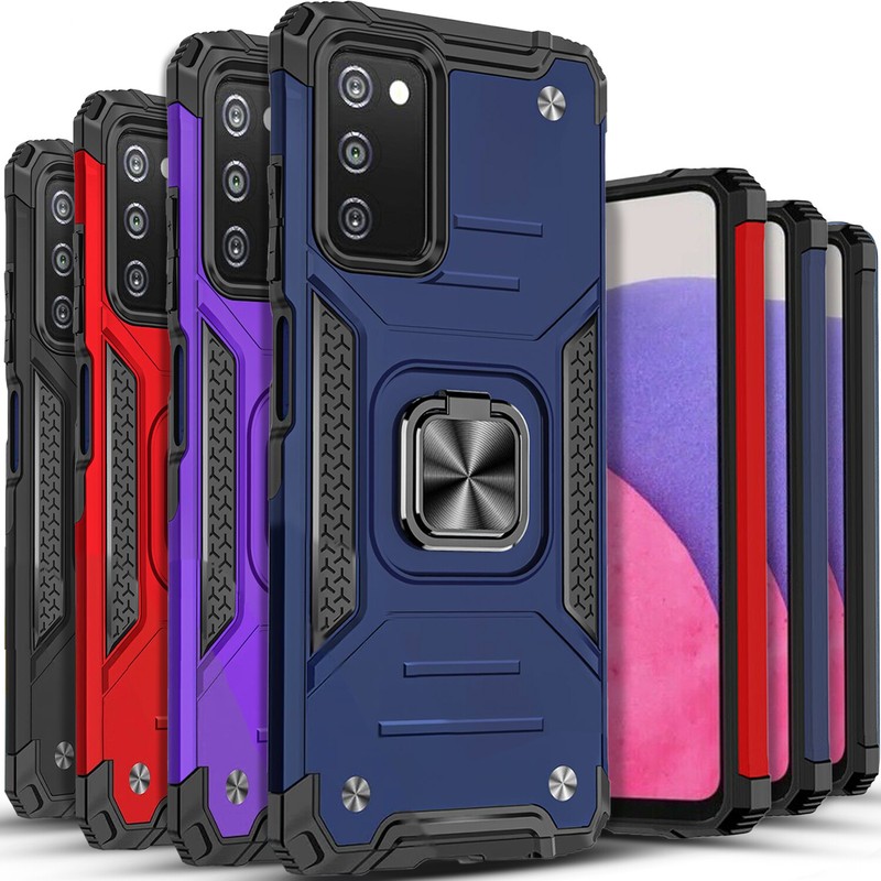 For Samsung Galaxy A03s A14 5G A13 5G A53 A32 5G Case + Tempered Glass Protector