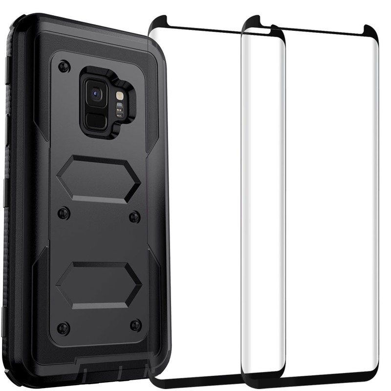 For Samsung Galaxy S9/S9 Plus Case Shockproof Phone Cover / Screen Protector