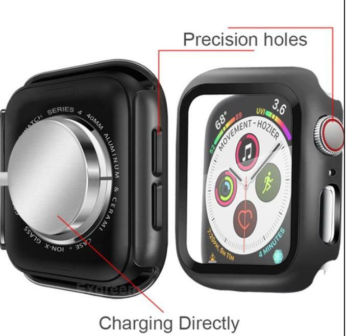 For Apple Watch Series 6 Protector Full Cover Hard Case with Screen 40MM 44MM gallery