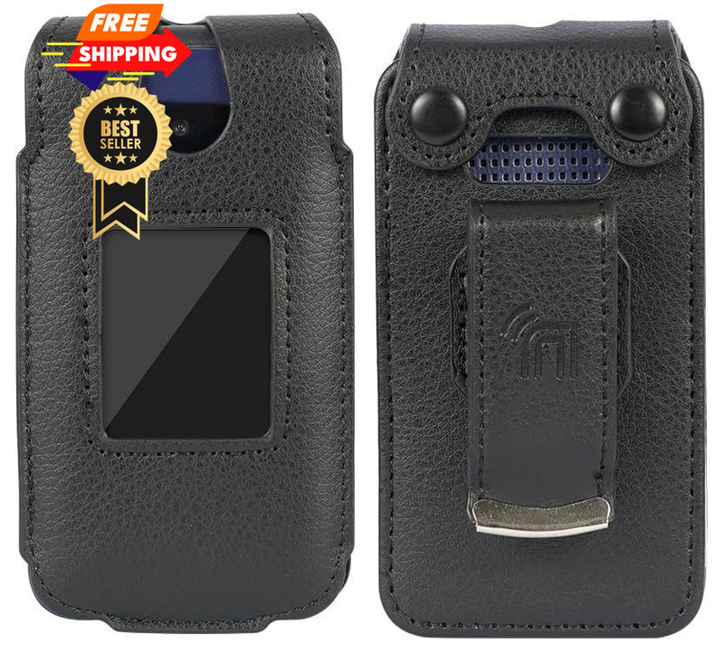 Case for AT&T Cingular Flex 2 / Cricket Debut Flex/Tracfone BLU Black gallery