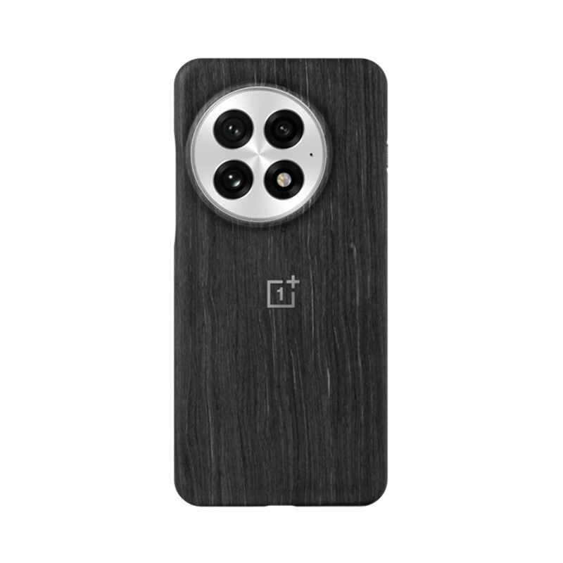 Original Case OnePlus 13 Official Wood Grain Magnetic Half-pack Hard Case Slim