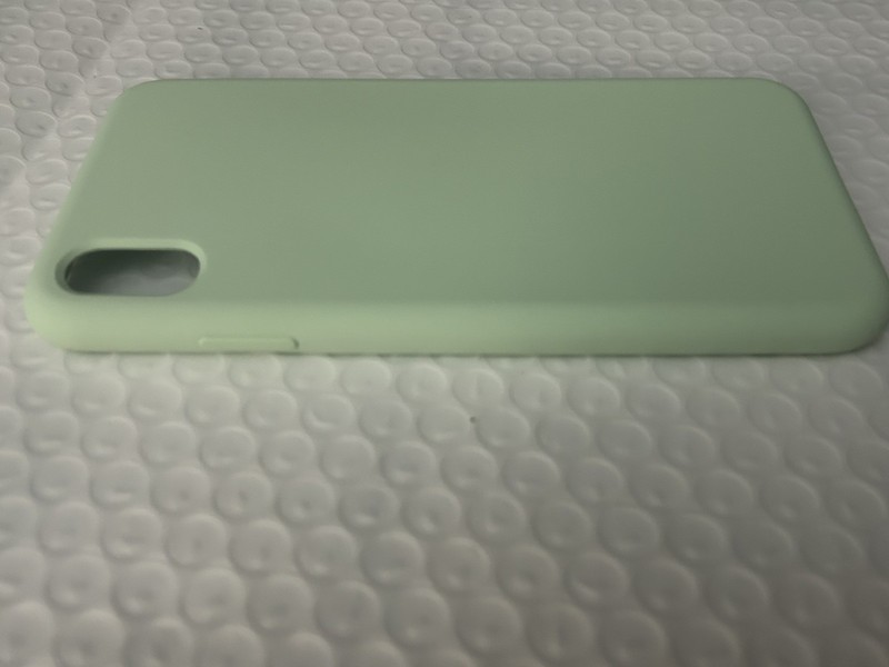 iPhone XS Max Case. New. Mint Green-Full Coverage,Shockproof, Soft Silicone case gallery