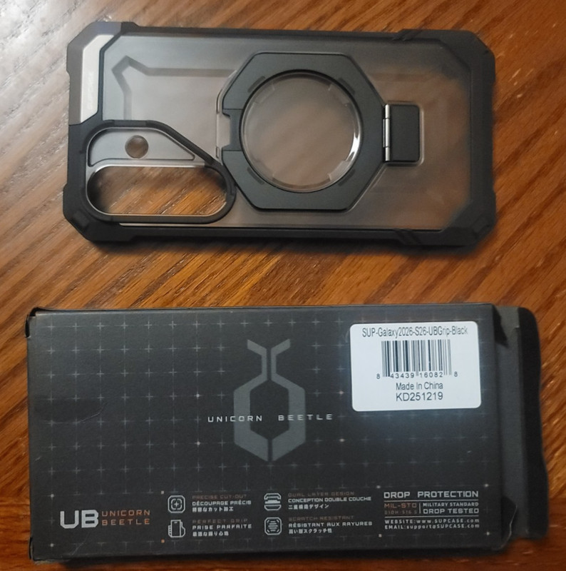Ends 6/8 11AMPT Supcase UB Grip Series S26 MagSafe Phone Case, Black gallery