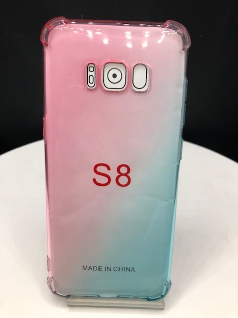 New For Samsung Galaxy S8 - Clear TPU Slim Case – Dual color Design gallery