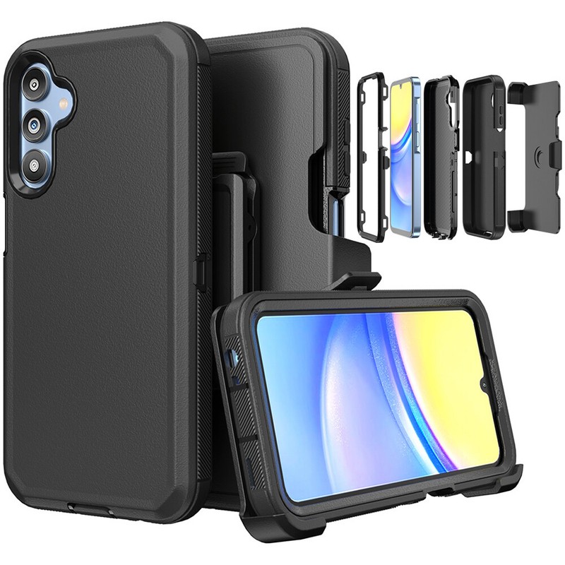 For Samsung Galaxy A15 5G Case Shockproof Rugged Cover+Belt Clip Fits Otterbox