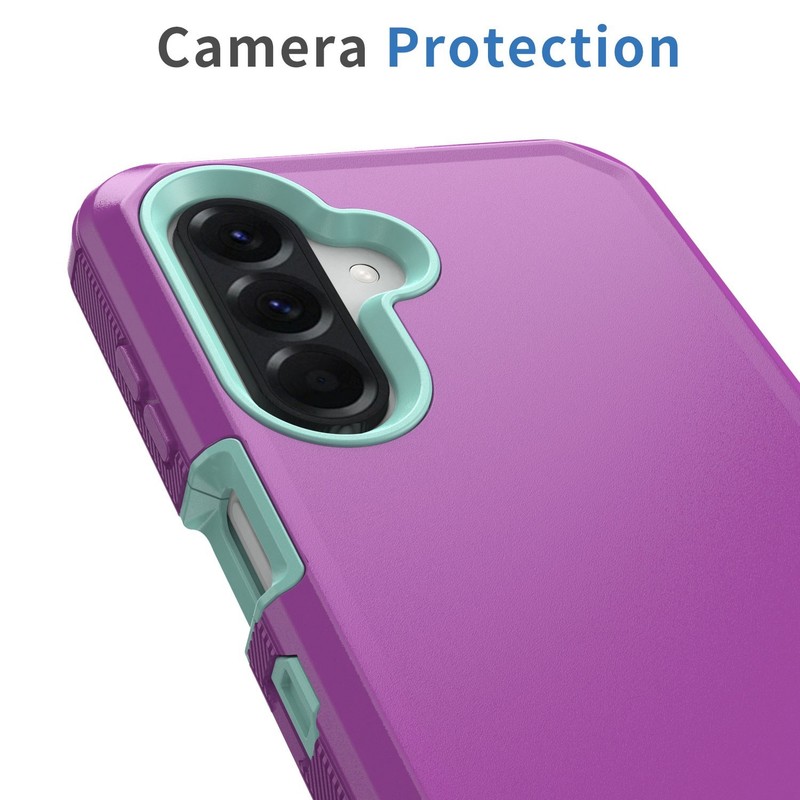 For Samsung Galaxy A17 5G Phone Case Heavy Duty 3 in 1 Rugged Cover Shockproof gallery