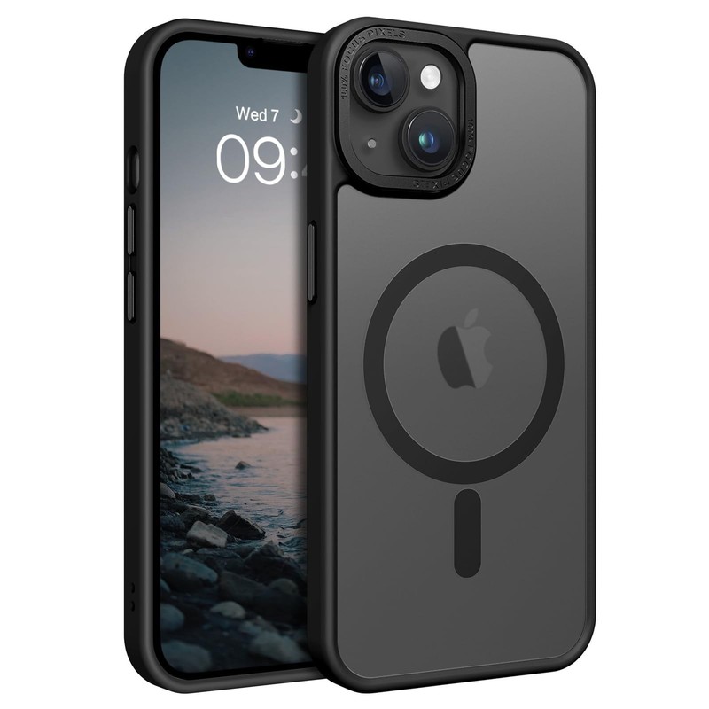 BENTOBEN Magnetic for iPhone 13 Case & 14 [Compatible with Black