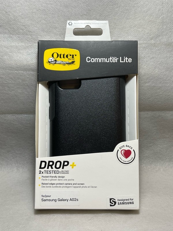 Otterbox Commuter Lite Case for Samsung Galaxy A02s- Black!