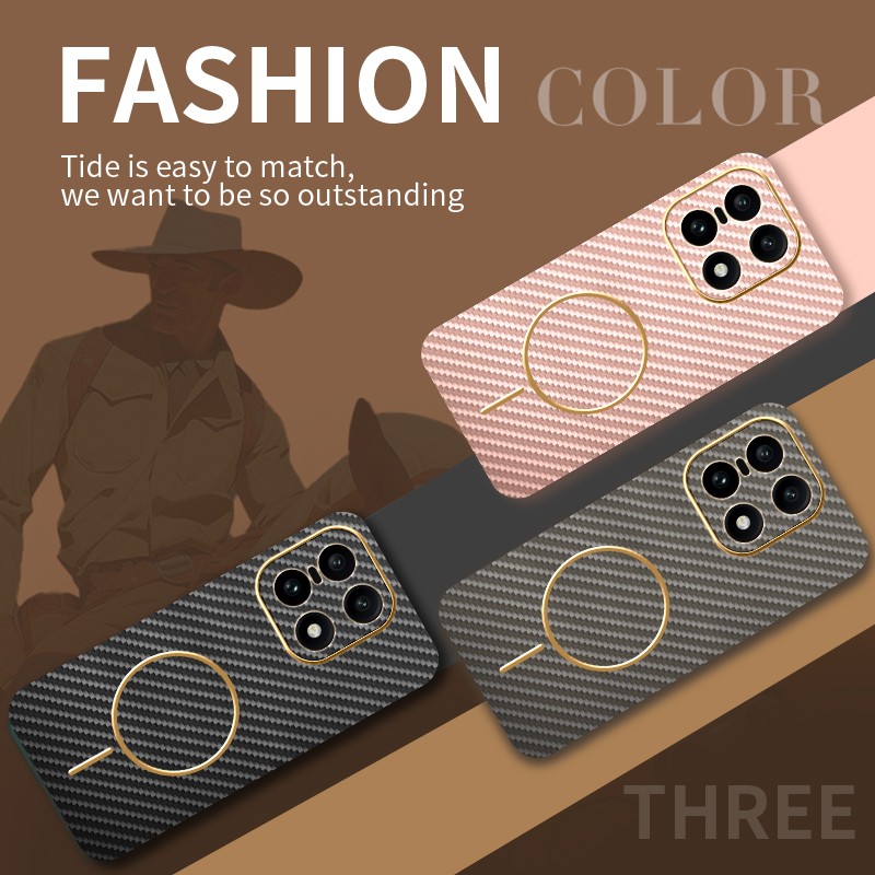 For OnePlus 15 13R 12 11 Luxury Carbon Fiber Electroplated Bumper Soft Case gallery