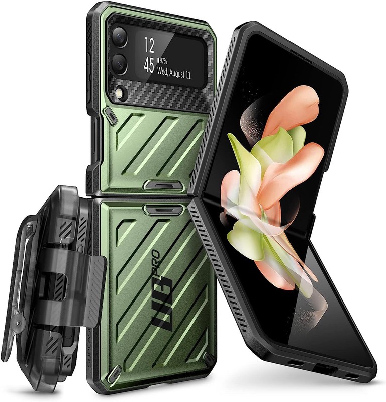 SUPCASE UBPro Case For Samsung Galaxy Z Flip 5 4 3, Rugged Cover with Holster US