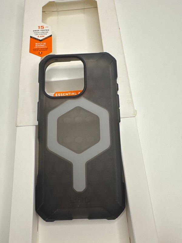UAG Urban Armor Gear Essential Armor Case Apple iPhone 16 Pro 6.3″ Ash