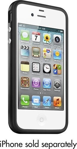 Authentic Apple iPhone 4/4S Bumper Case – Vintage – Black – RETAIL
