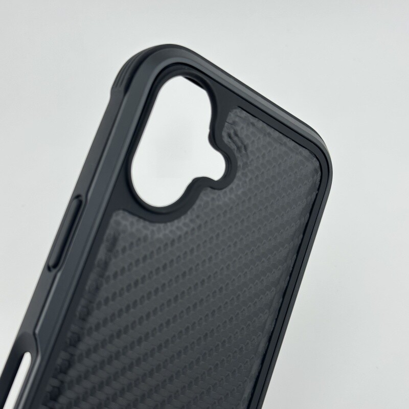 Pu Leather Case Shockproof Soft Rubber Aluminum Metal Protector For iPhone 16 gallery