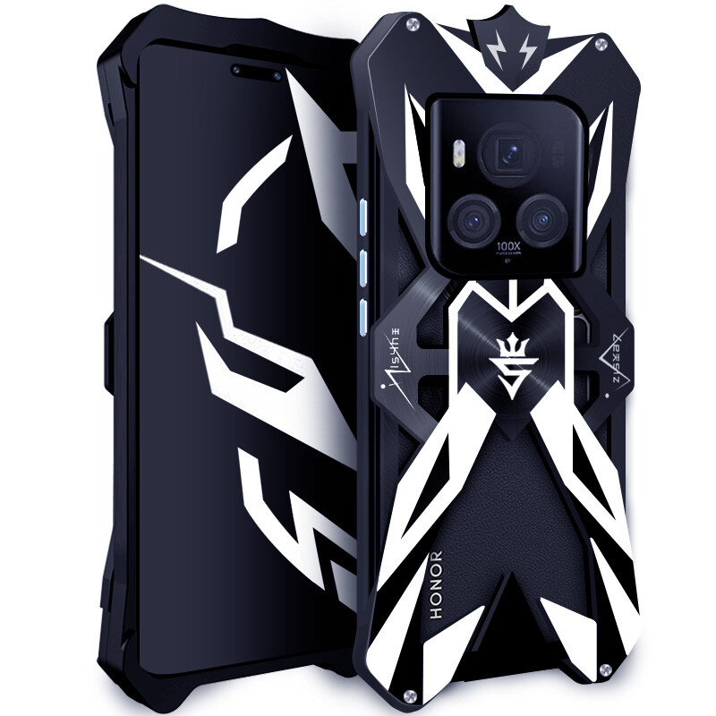 For Honor Magic 6 RSR 5 4 3 6 Pro Ultimate Metal Armor shockproof Back Case