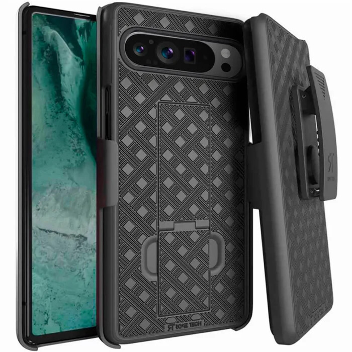 Case For Google Pixel 9 Pro XL 9 Pro 9 Belt Clip Holster Hybrid Cover Kickstand