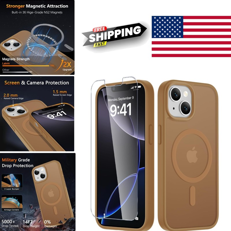 1 Inch iPhone Case with Military Grade Protection and Wireless Charging Support