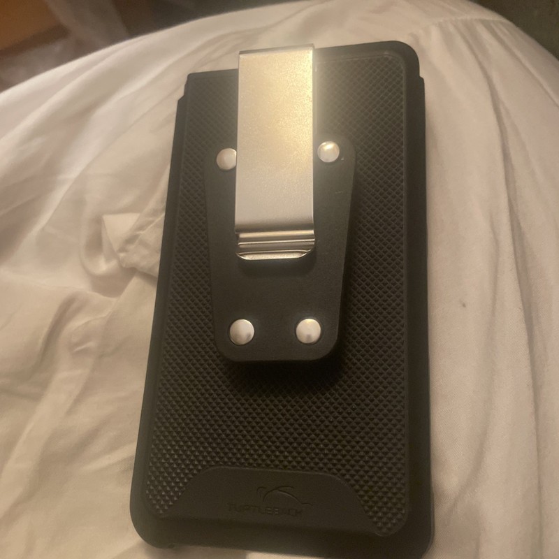 NEW TurtleBack Sonim Vertical Holster with Metal Clip for XP8, Black gallery