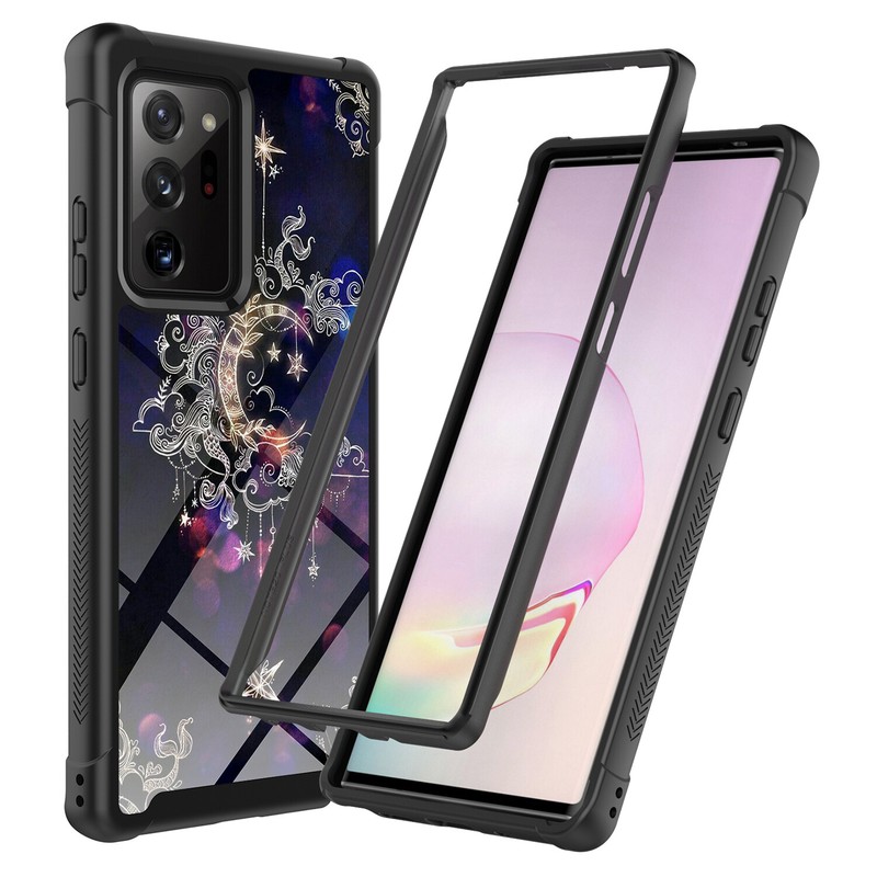 For Samsung Galaxy Note 20 5G Hybrid Graphic Anti-Scratch Fashion Case
