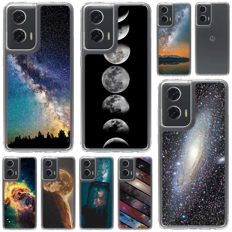 Plastic+Gel Case Cover&Tempered glass For Moto G Stylus 5G 2024 2023 2022-SPE